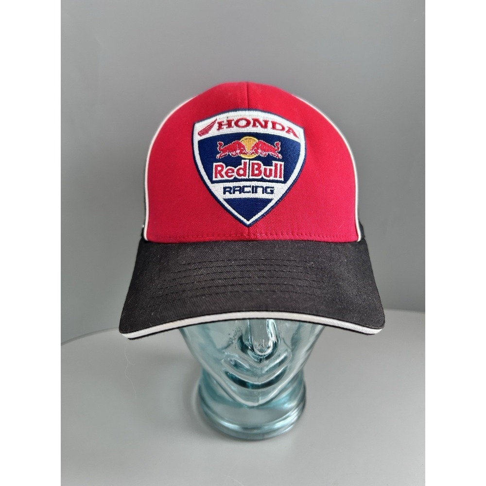 Honda Red Bull Racing Black & Red Hat FOX HRC Flexfit S/M